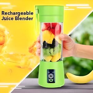 Green Rechargeable Mini Juicer