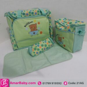 Multi-Functional Organizer Mothers Set bag_4 PCS  (Green)