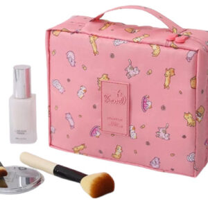 Makeup Organizer Bag - Pink Color